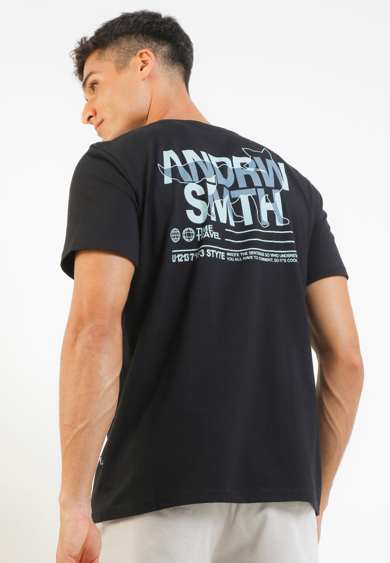 Andrew Smith T-Shirt Slim Fit Pria A0108P01A