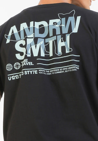 Andrew Smith T-Shirt Slim Fit Pria A0108P01A