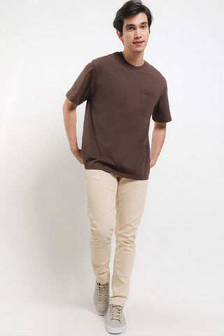 Andrew Smith T-Shirt Slim Fit Pria A0131P03F
