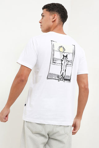 Andrew Smith T-Shirt Slim Fit Pria A0156P08D Andrew Smith T-Shirt Slim Fit Pria A0156P08D