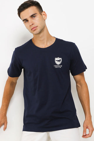 Andrew Smith T-Shirt Slim Fit Pria A0115P02H