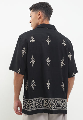 Andrew Smith Kemeja Lengan Pendek Oversize Pria A0067P01A