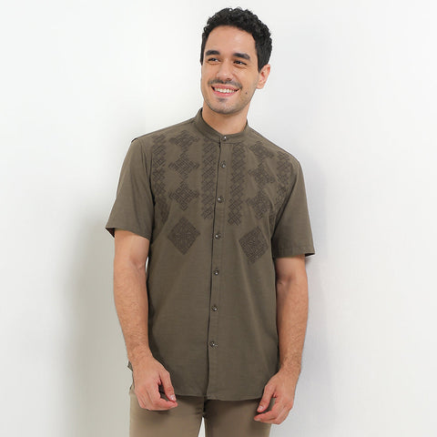 Andrew Smith Kemeja Koko Lengan Pendek Pria A0026P03D