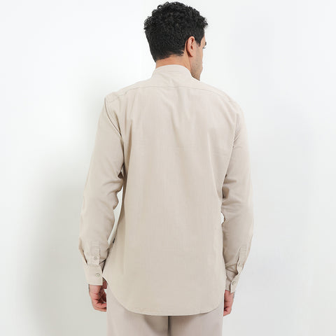 Andrew Smith Kemeja Koko Lengan Panjang Pria A0028J05Z