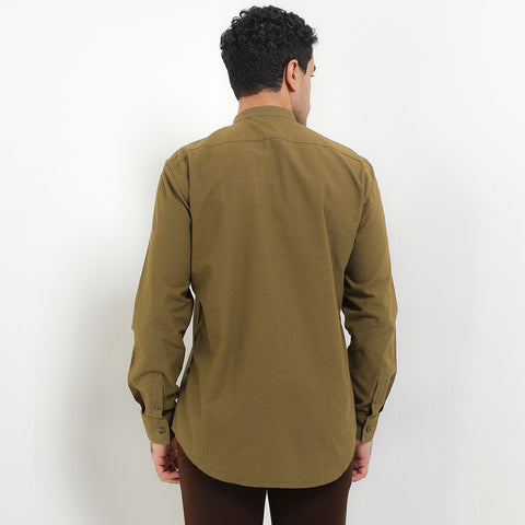 Andrew Smith Kemeja Koko Lengan Panjang Pria A0029J03K