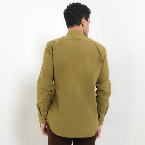 Andrew Smith Kemeja Koko Lengan Panjang Pria A0030J07D