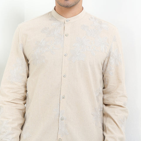 Andrew Smith Kemeja Koko Lengan Panjang Pria A0033J12A