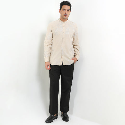 Andrew Smith Kemeja Koko Lengan Panjang Pria A0033J12A