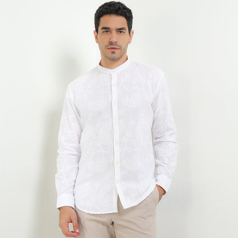 Andrew Smith Kemeja Koko Lengan Panjang Pria A0034J08A