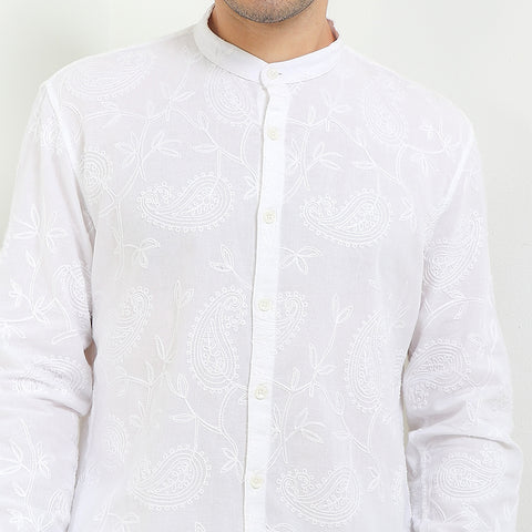 Andrew Smith Kemeja Koko Lengan Panjang Pria A0034J08A