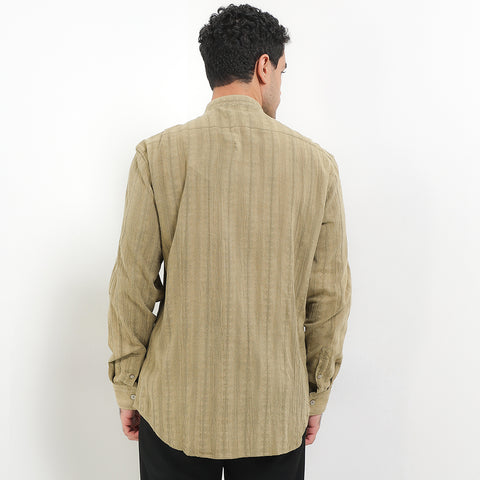 Andrew Smith Kemeja Koko Lengan Panjang Pria A0037J05A