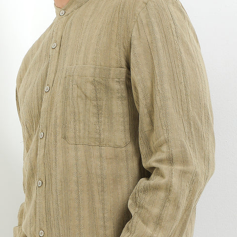 Andrew Smith Kemeja Koko Lengan Panjang Pria A0037J05A