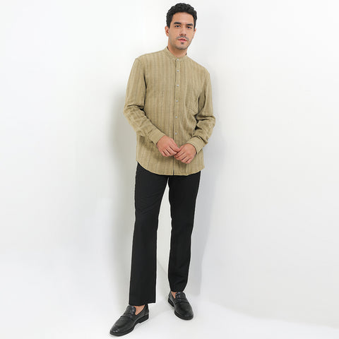 Andrew Smith Kemeja Koko Lengan Panjang Pria A0037J05A