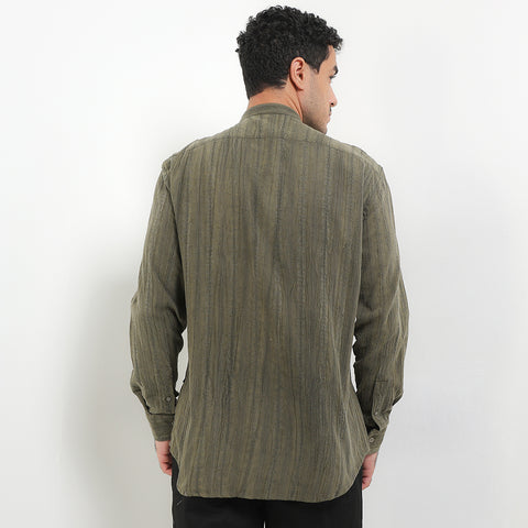 Andrew Smith Kemeja Koko Lengan Panjang Pria A0038J06E