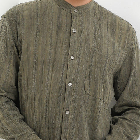 Andrew Smith Kemeja Koko Lengan Panjang Pria A0038J06E