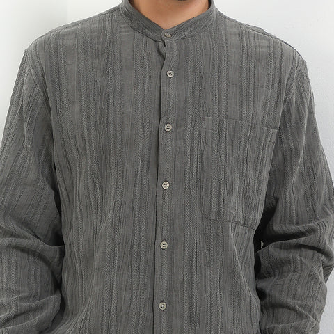 Andrew Smith Kemeja Koko Lengan Panjang Pria A0040J04A