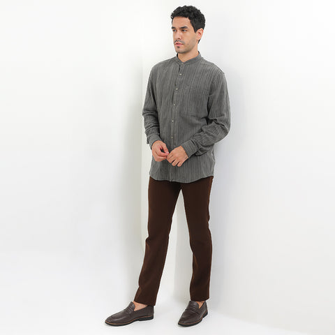 Andrew Smith Kemeja Koko Lengan Panjang Pria A0040J04A