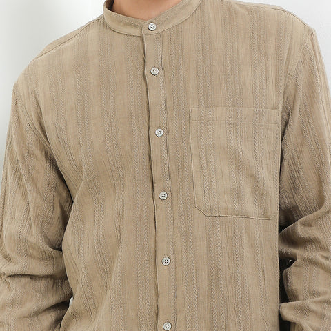 Andrew Smith Kemeja Koko Lengan Panjang Pria A0043J05A