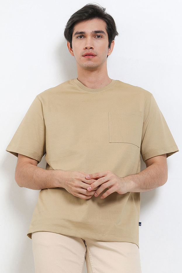 Andrew Smith T-Shirt Slim Fit Pria A0130P05E
