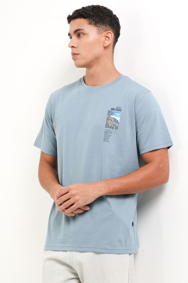 Andrew Smith T-Shirt Slim Fit Pria A0141P02B