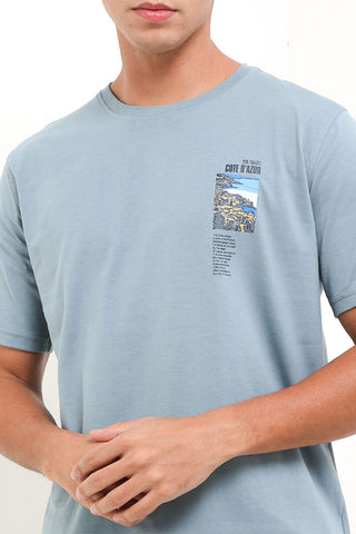 Andrew Smith T-Shirt Slim Fit Pria A0141P02B