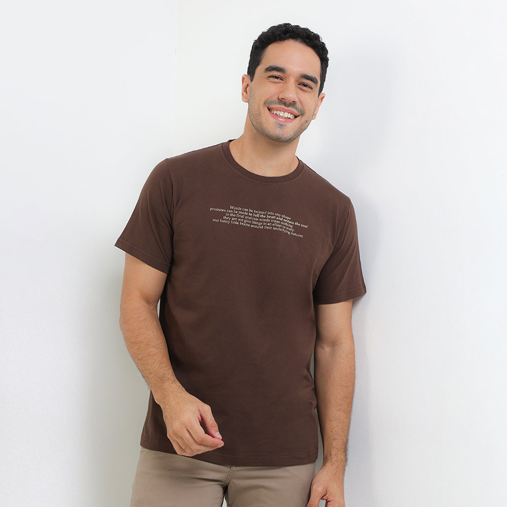 Andrew Smith T-Shirt Slim Fit Pria A0150P03A