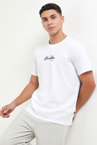 Andrew Smith T-Shirt Slim Fit Pria A0151P08D
