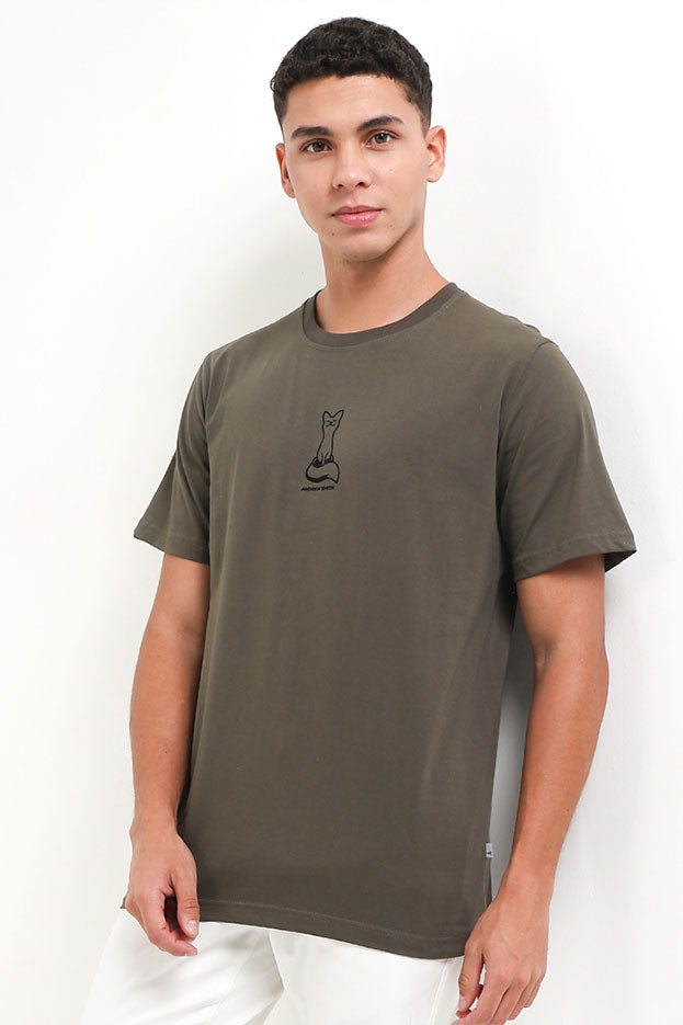 Andrew Smith T-Shirt Slim Fit Pria A0152P06E