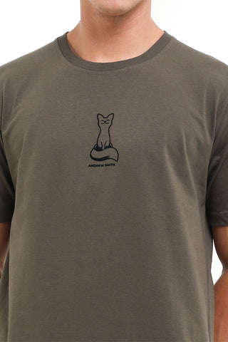 Andrew Smith T-Shirt Slim Fit Pria A0152P06E