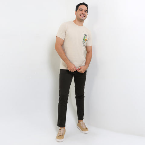 Andrew Smith T-Shirt Slim Fit Pria A0155P07A