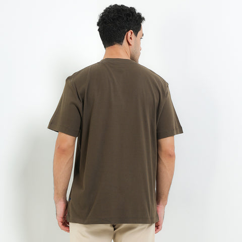 Andrew Smith T-Shirt Oversize Pria A0004P06E