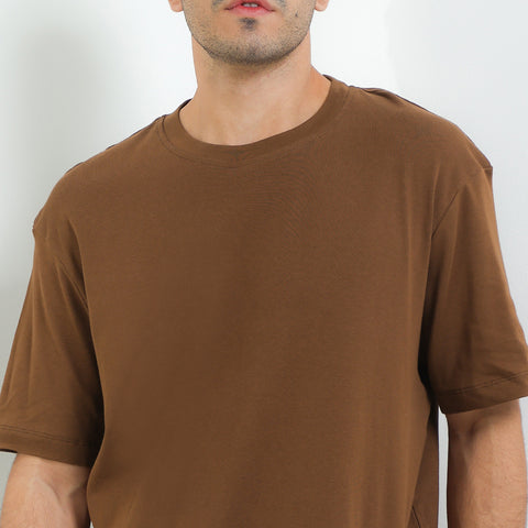 Andrew Smith T-Shirt Oversize Pria A0005P03D