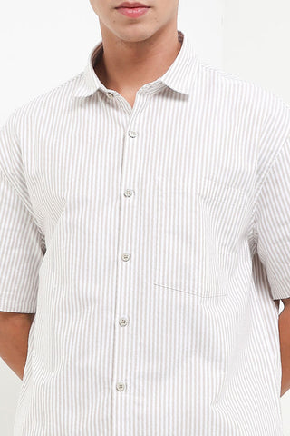 Andrew Smith Kemeja Lengan Pendek Loose Fit Pria A0001P03A
