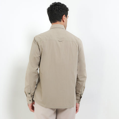 Andrew Smith Kemeja Lengan Panjang Loose Fit Pria A0002J06Z