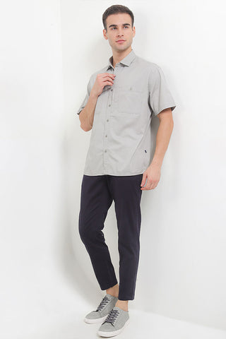 Andrew Smith Kemeja Lengan Pendek Loose Fit Pria A0003P04C