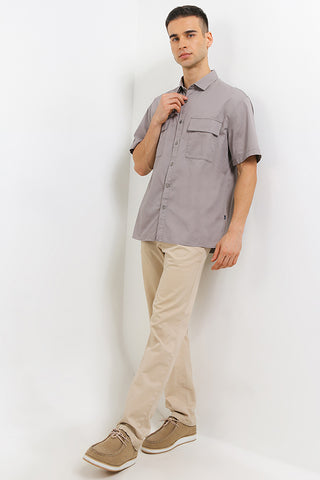 Andrew Smith Kemeja Lengan Pendek Loose Fit Pria A0005P03D