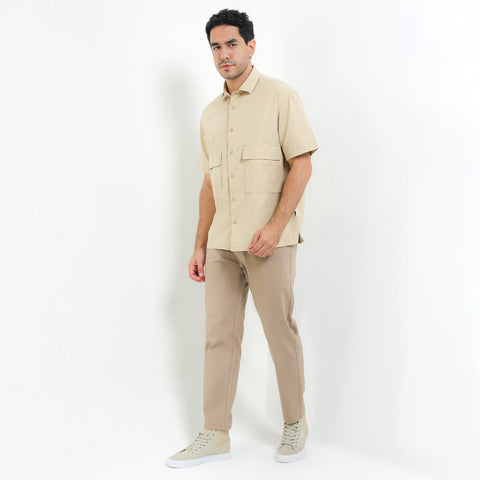 Andrew Smith Kemeja Lengan Pendek Loose Fit Pria A0008P05A