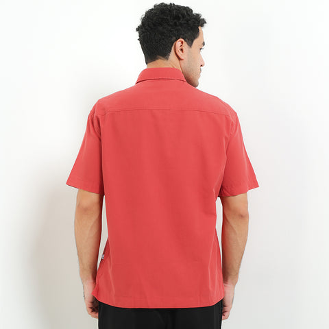 Andrew Smith Kemeja Lengan Pendek Loose Fit Pria A0009P11Z