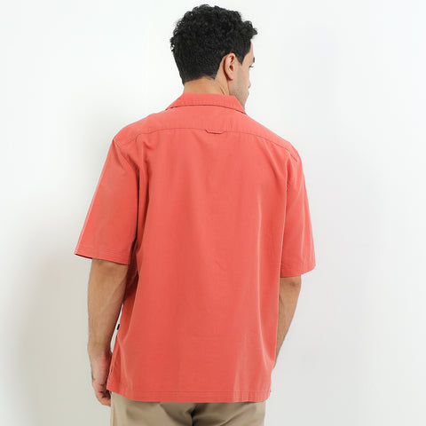 Andrew Smith Kemeja Lengan Pendek Loose Fit Pria A0011P10C
