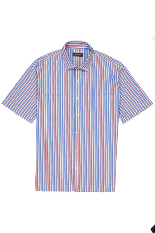 Andrew Smith Kemeja Lengan Pendek Loose Fit Pria A0027P08Z