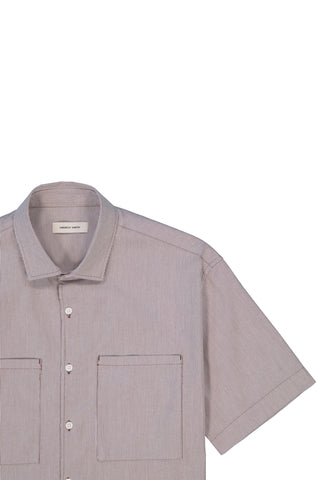 Andrew Smith Kemeja Lengan Pendek Loose Fit Pria A0028P03A