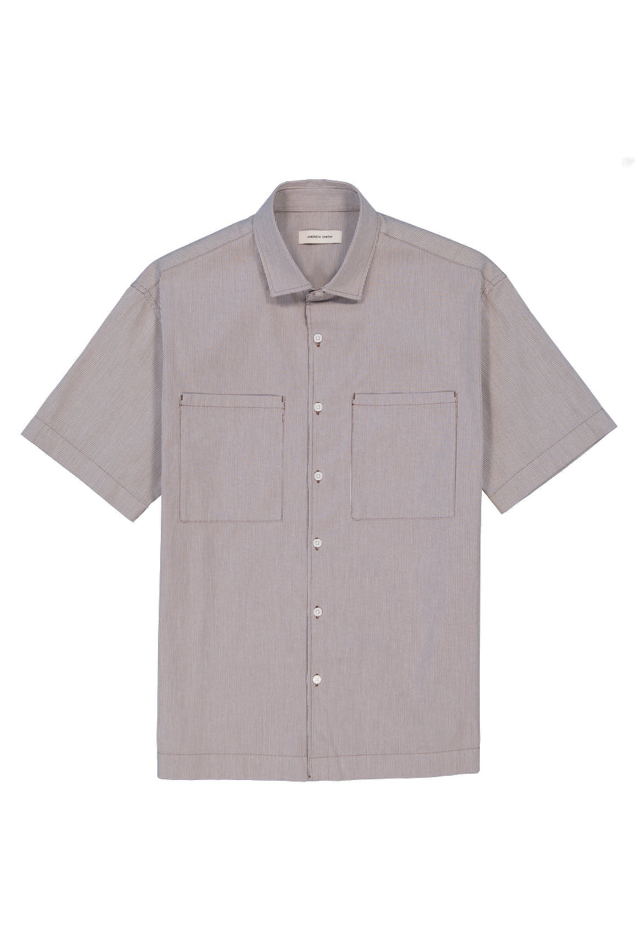Andrew Smith Kemeja Lengan Pendek Loose Fit Pria A0028P03A
