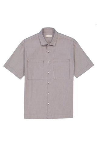 Andrew Smith Kemeja Lengan Pendek Loose Fit Pria A0028P03A