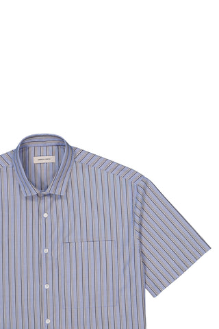 Andrew Smith Kemeja Lengan Pendek Loose Fit Pria A0029P02B