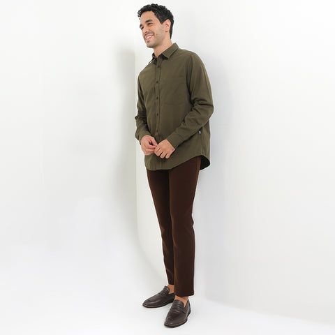 Andrew Smith Kemeja Lengan Panjang Pria A0179J06E