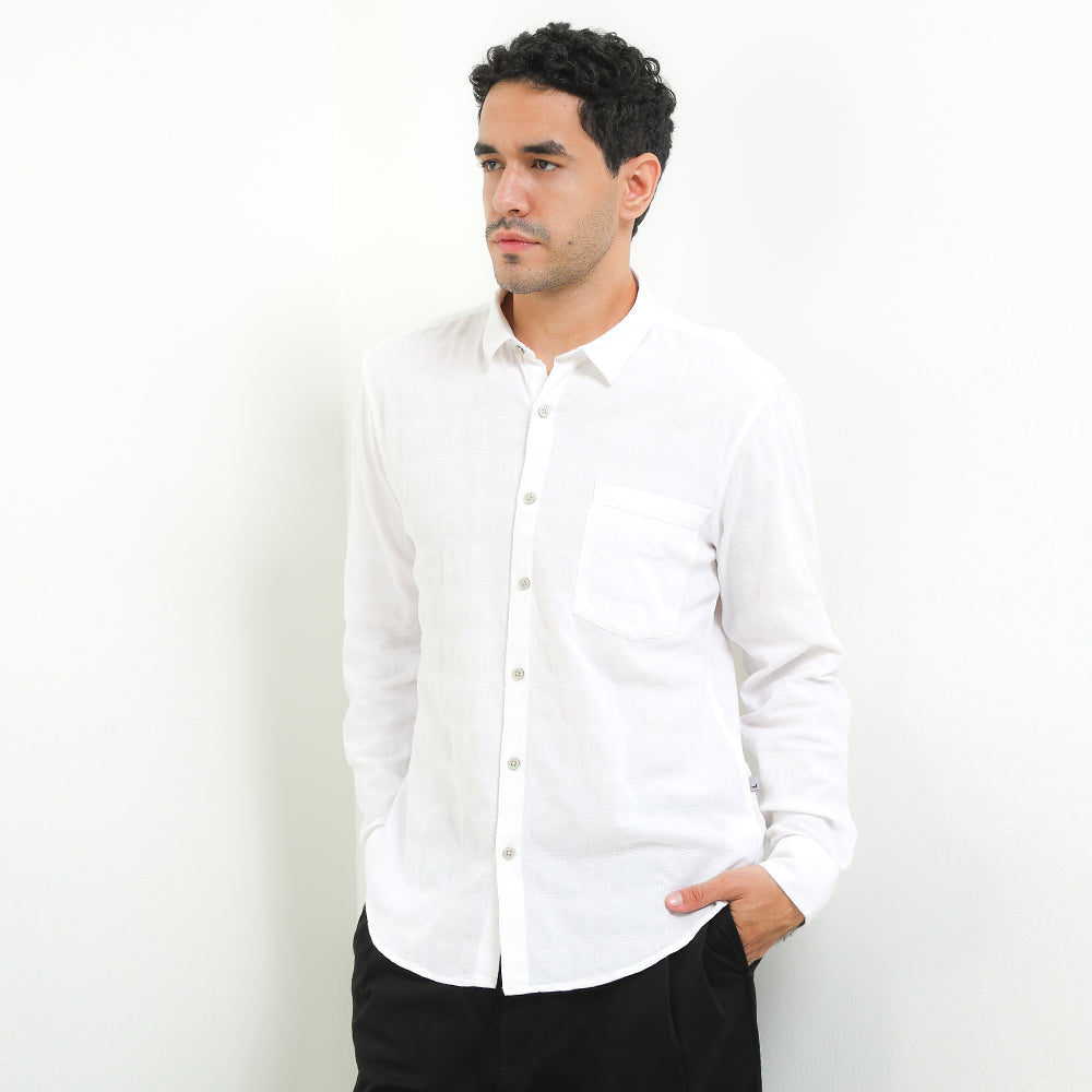 Andrew Smith Kemeja Lengan Panjang Pria A0264J08A