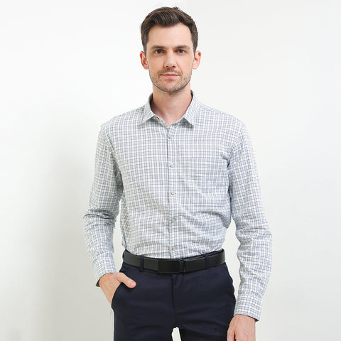 Andrew Smith Kemeja Lengan Panjang Pria A0266J08Z