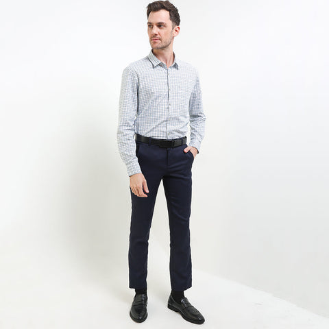 Andrew Smith Kemeja Lengan Panjang Pria A0266J08Z