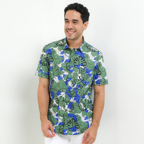 Andrew Smith Kemeja Lengan Pendek Pria A0338P06Z