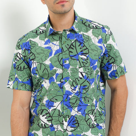 Andrew Smith Kemeja Lengan Pendek Pria A0338P06Z